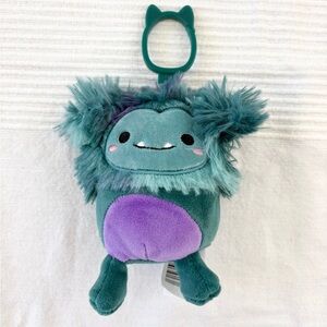 Squishmallows JT the Bigfoot Plush Clip Bag Charm